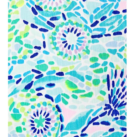 Lilly Pulitzer Marigold Skort in Open Water - Picture 3 of 12